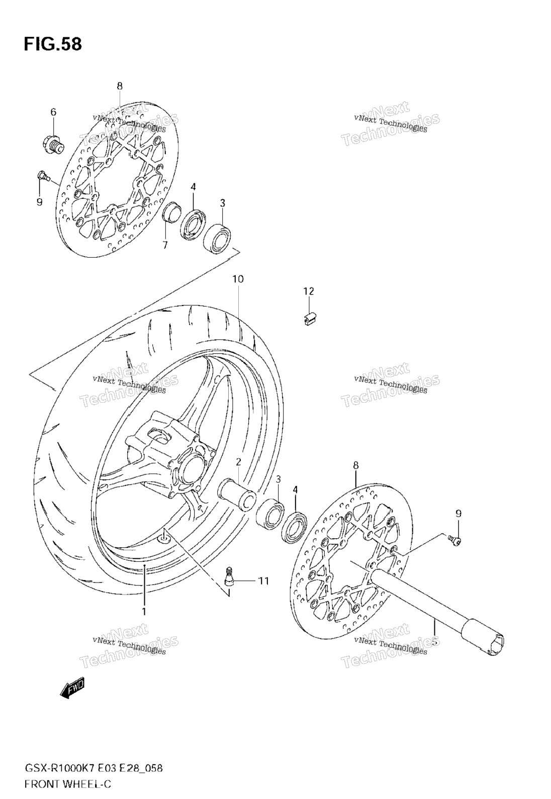 Нажмите для увеличения Front Wheel