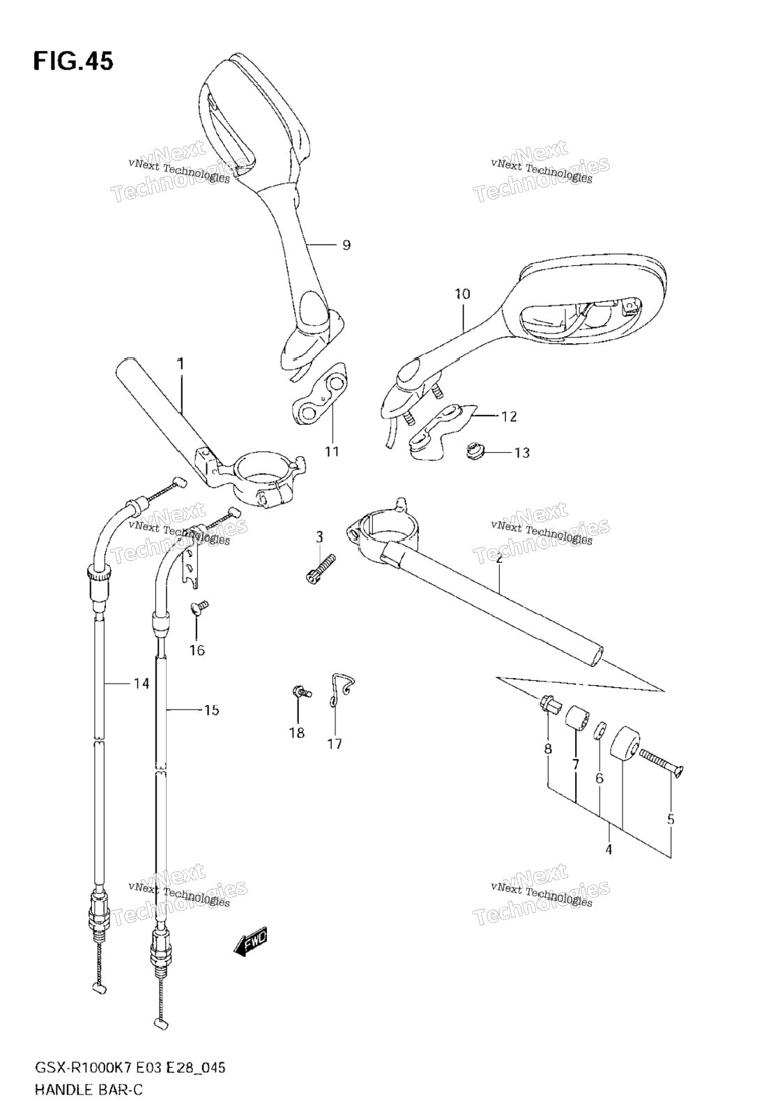 Нажмите для увеличения Handlebar