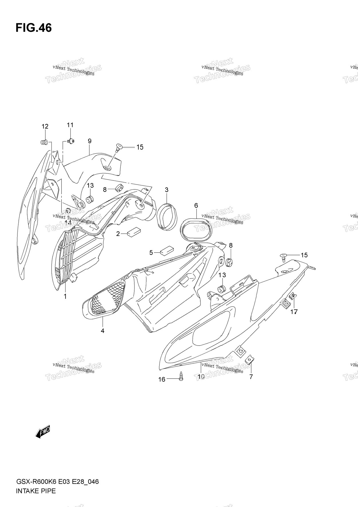 Нажмите для увеличения Intake Pipe
