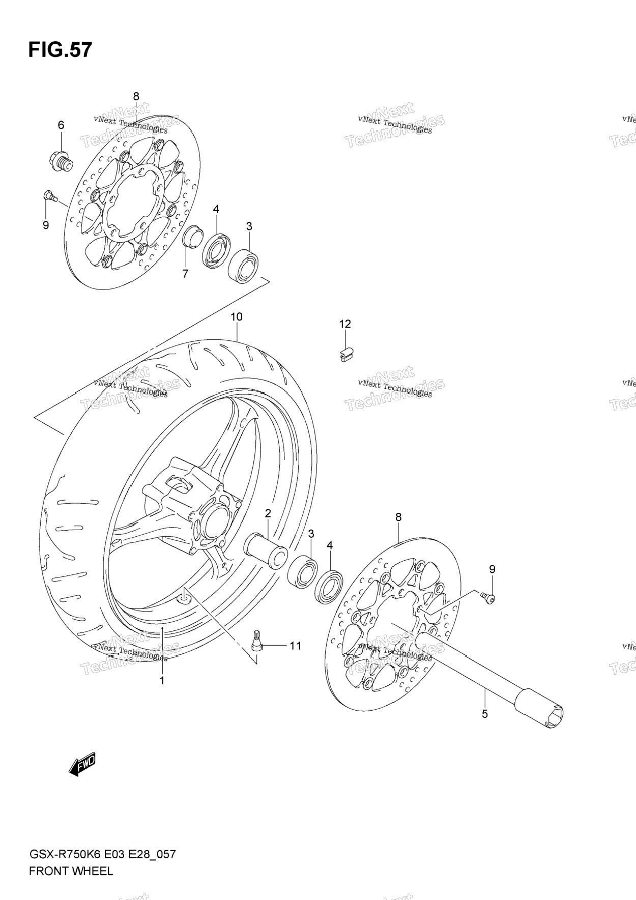 Нажмите для увеличения Front Wheel