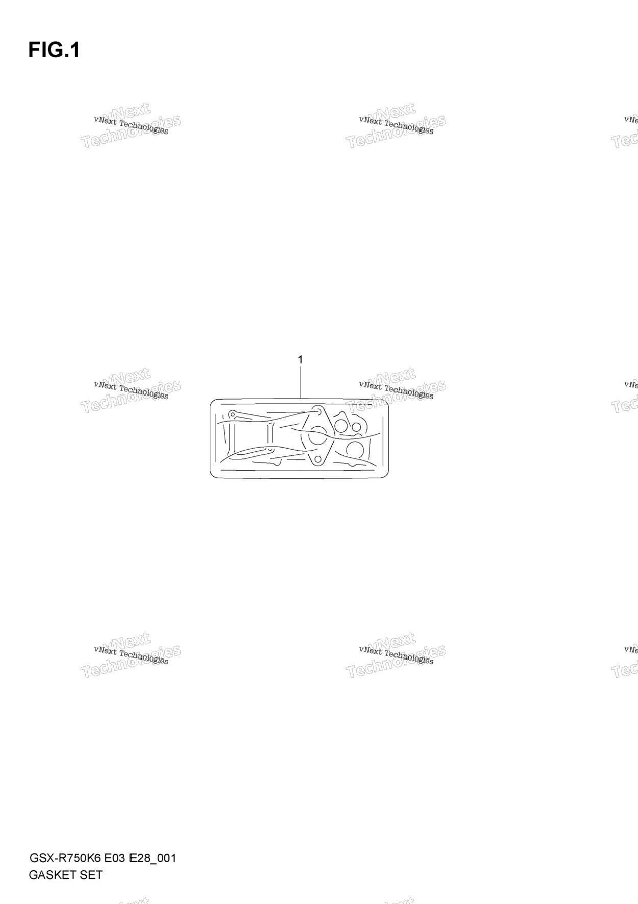 Нажмите для увеличения Gasket Set