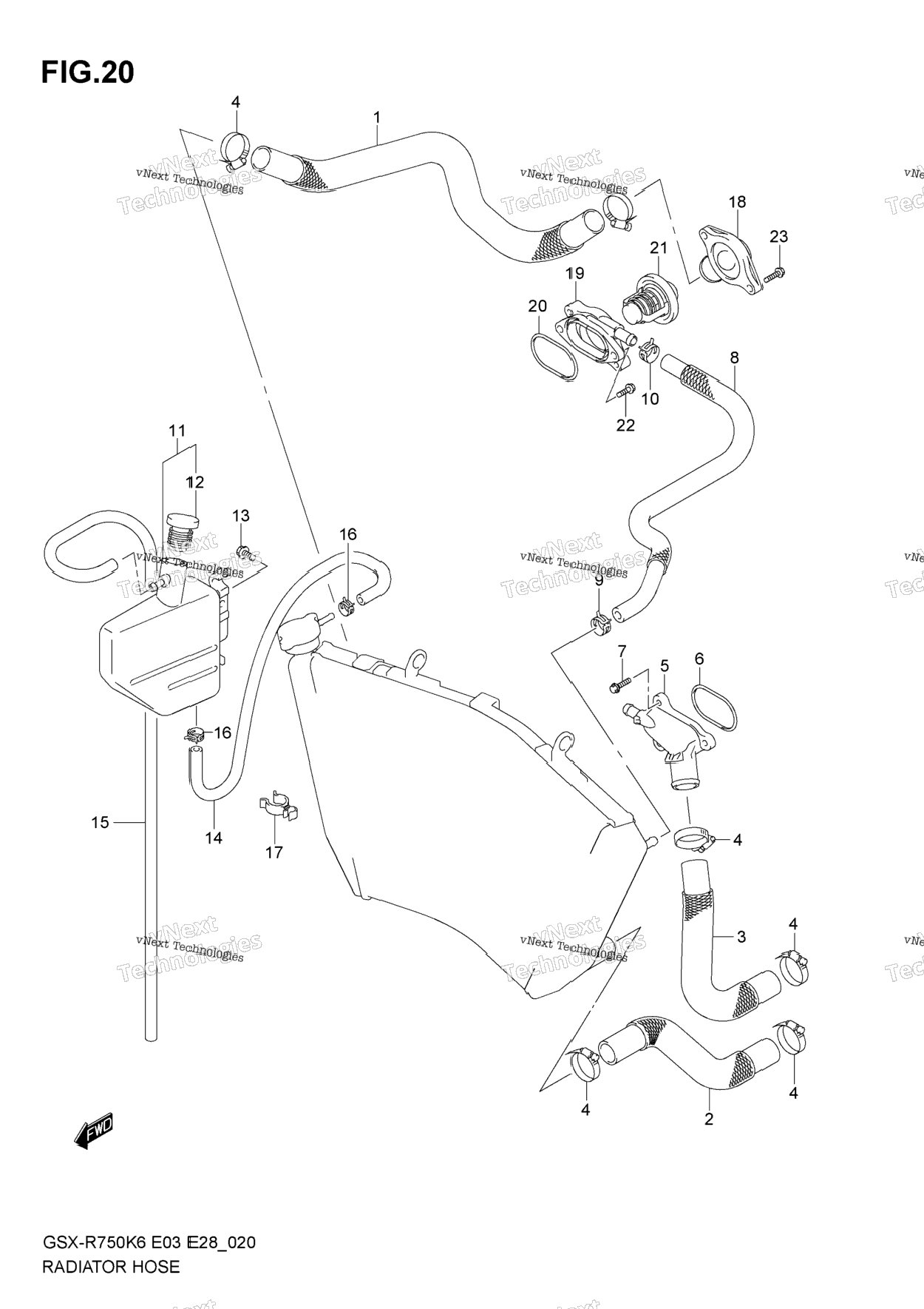 Нажмите для увеличения Radiator Hose