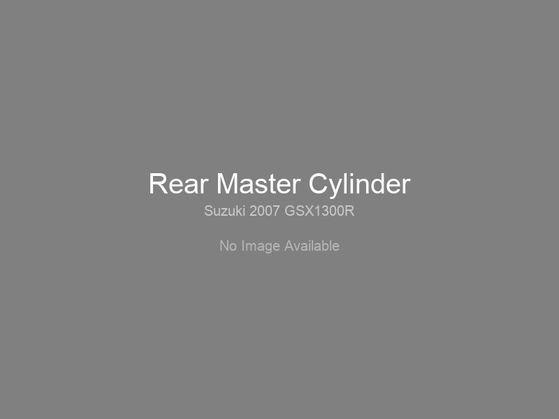 Rear Master Cylinder