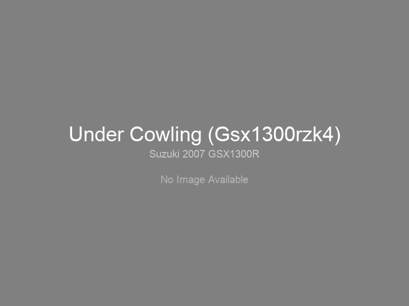 Under Cowling (Gsx1300rzk4)