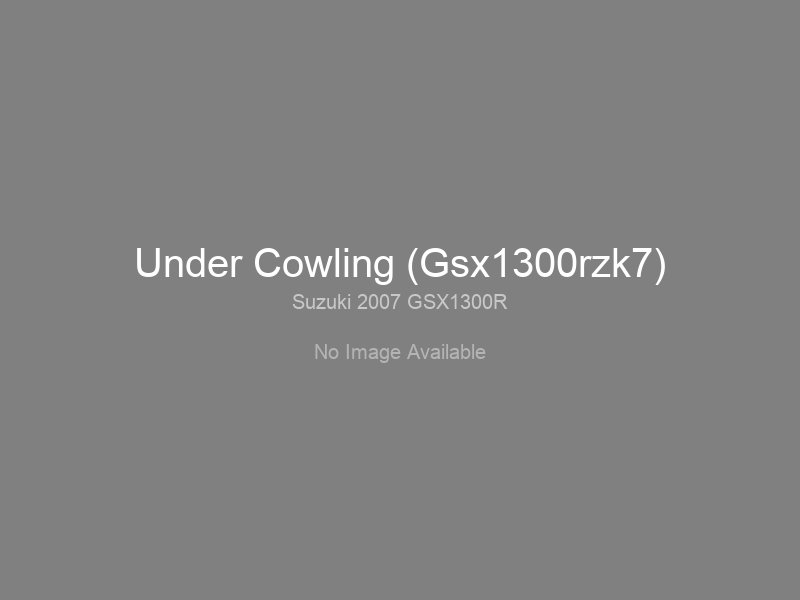 Under Cowling (Gsx1300rzk7)