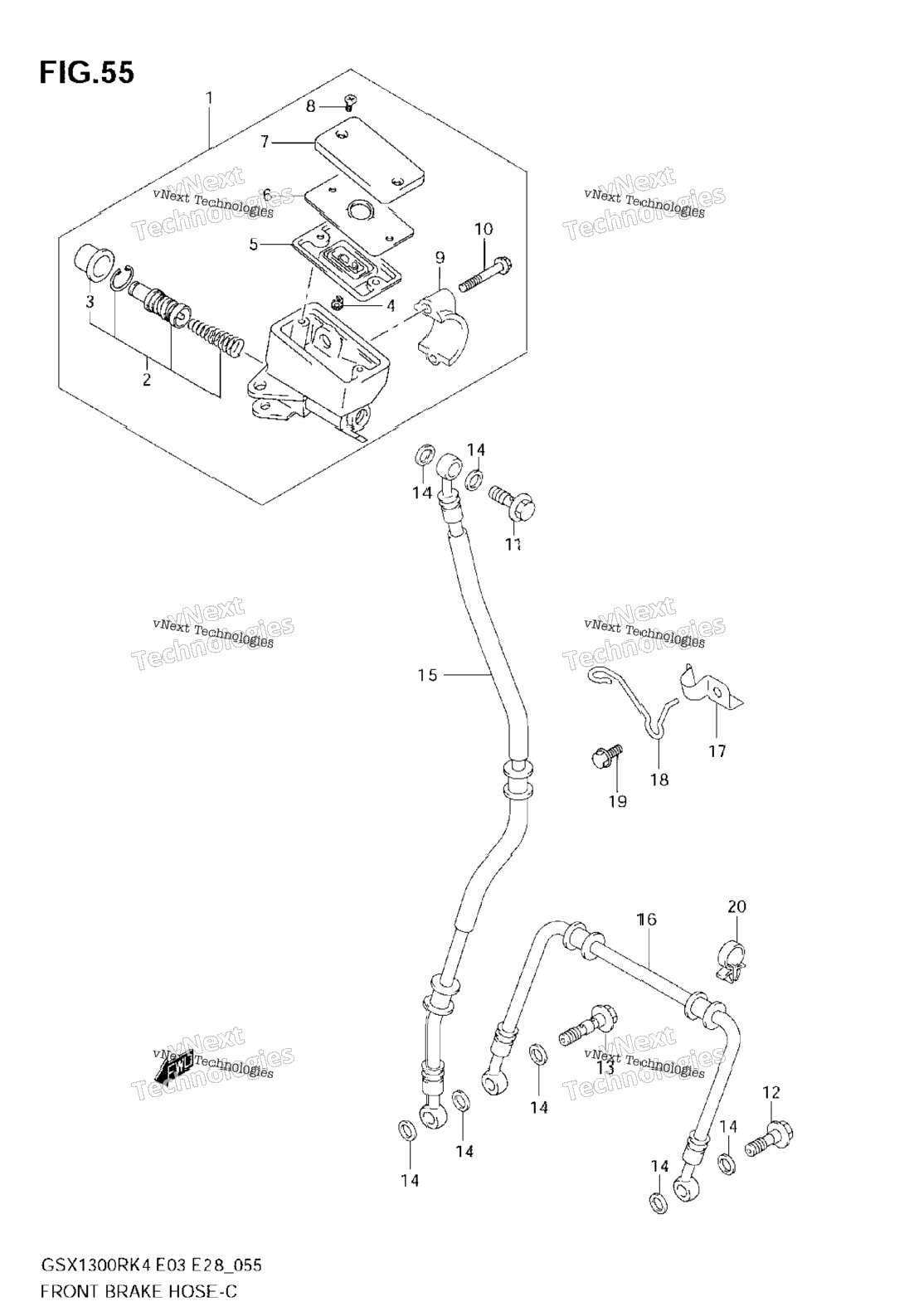 Front Brake Hose