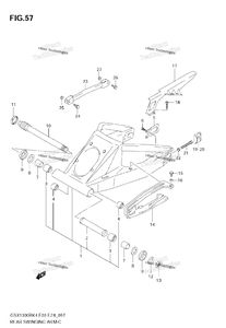 Нажмите для увеличения Rear Swinging Arm