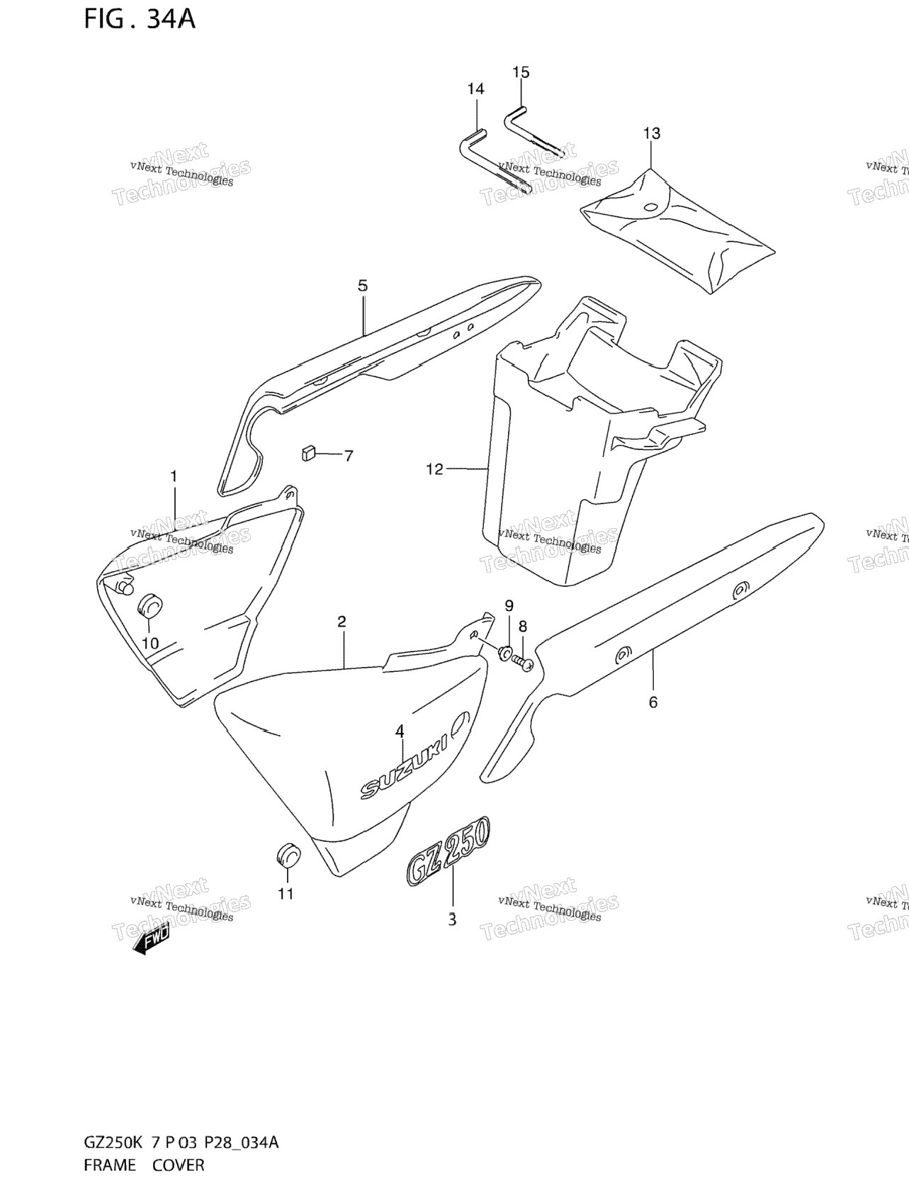 Frame Cover (Model K7)