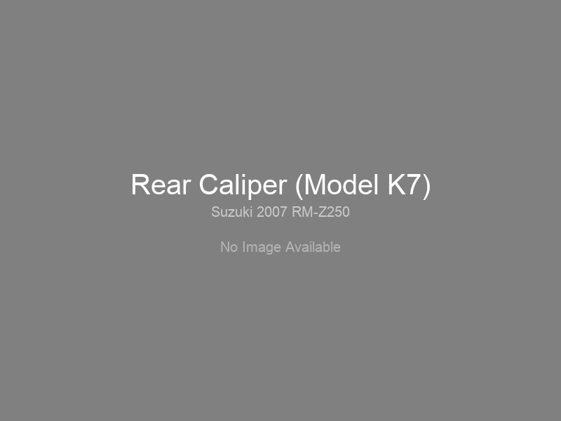 Rear Caliper (Model K7)