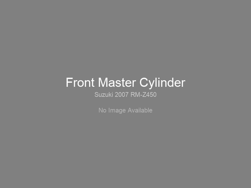 Front Master Cylinder