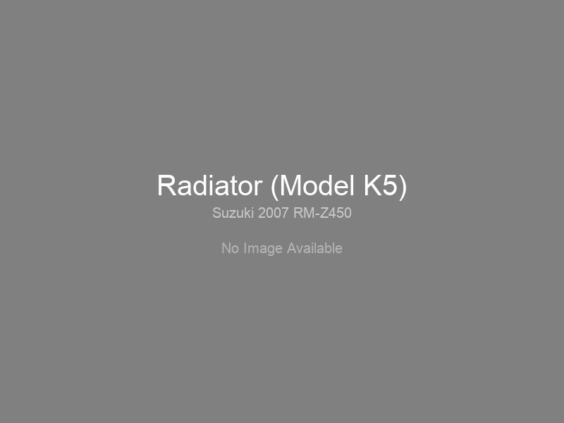 Radiator (Model K5)