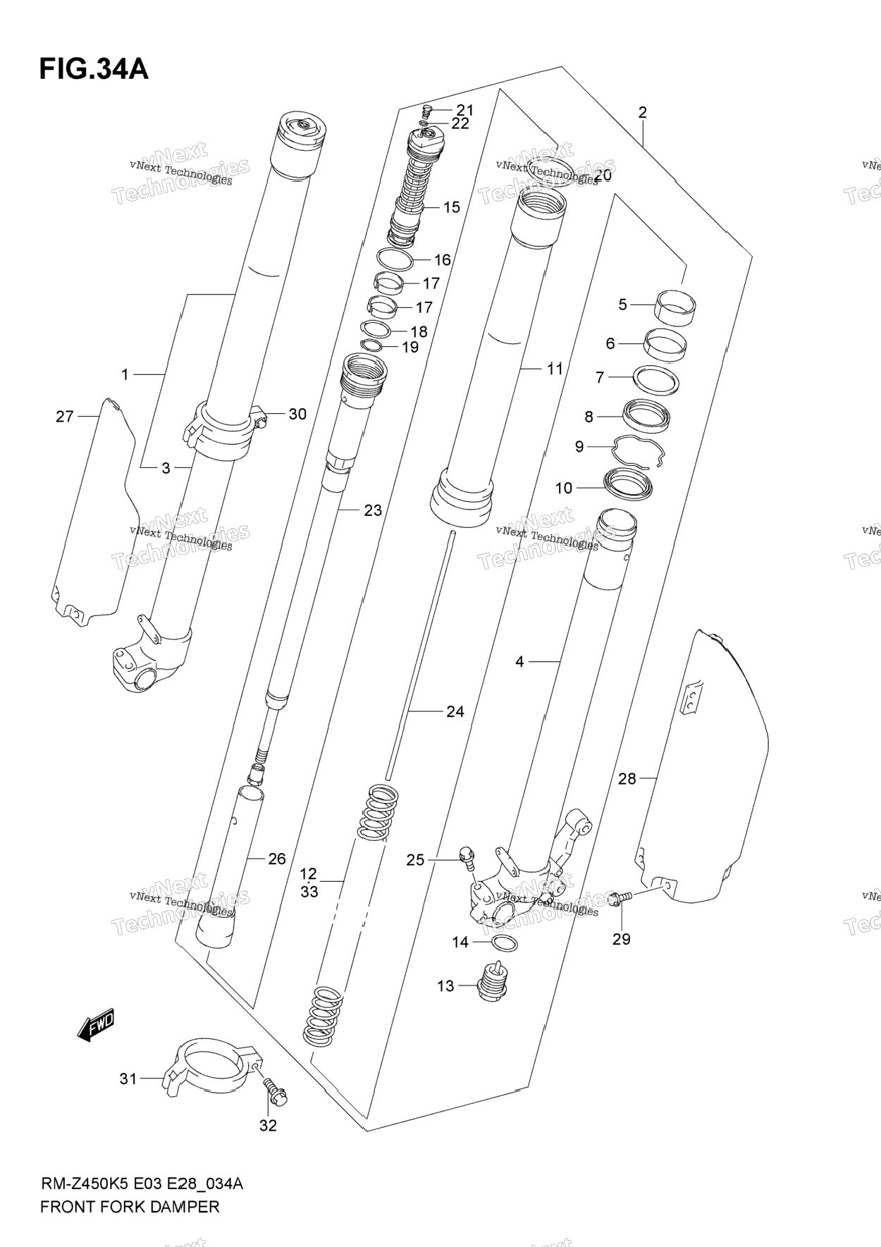 Front Damper (Model K6)