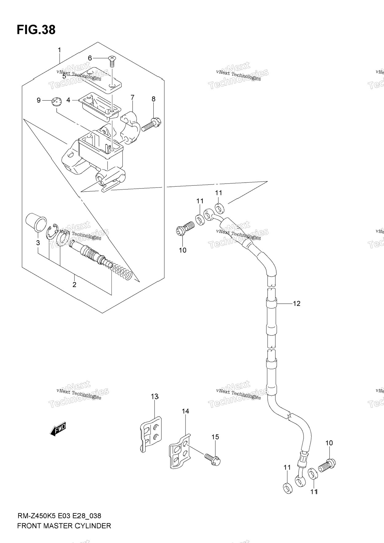 Front Master Cylinder