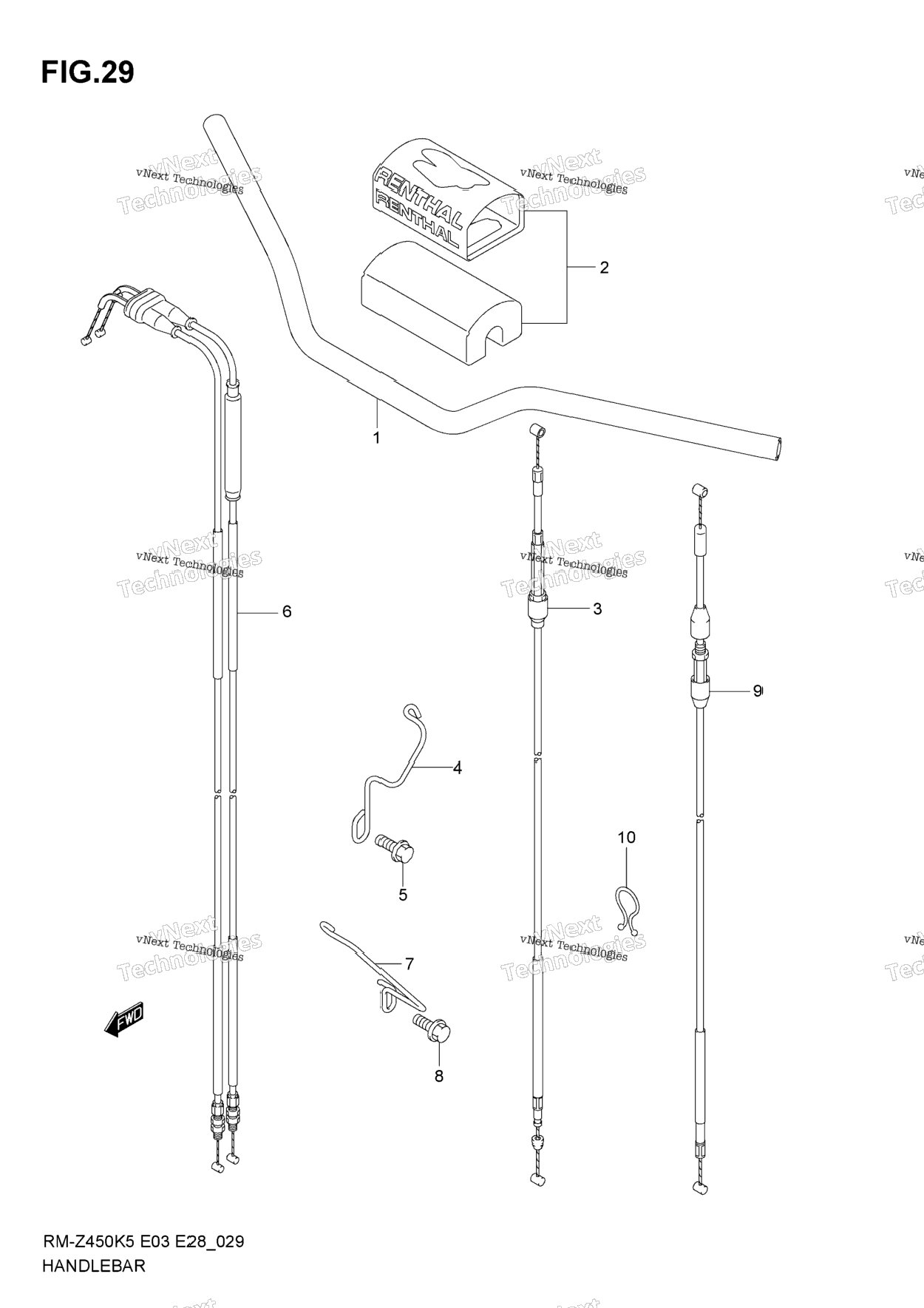 Нажмите для увеличения Handlebar