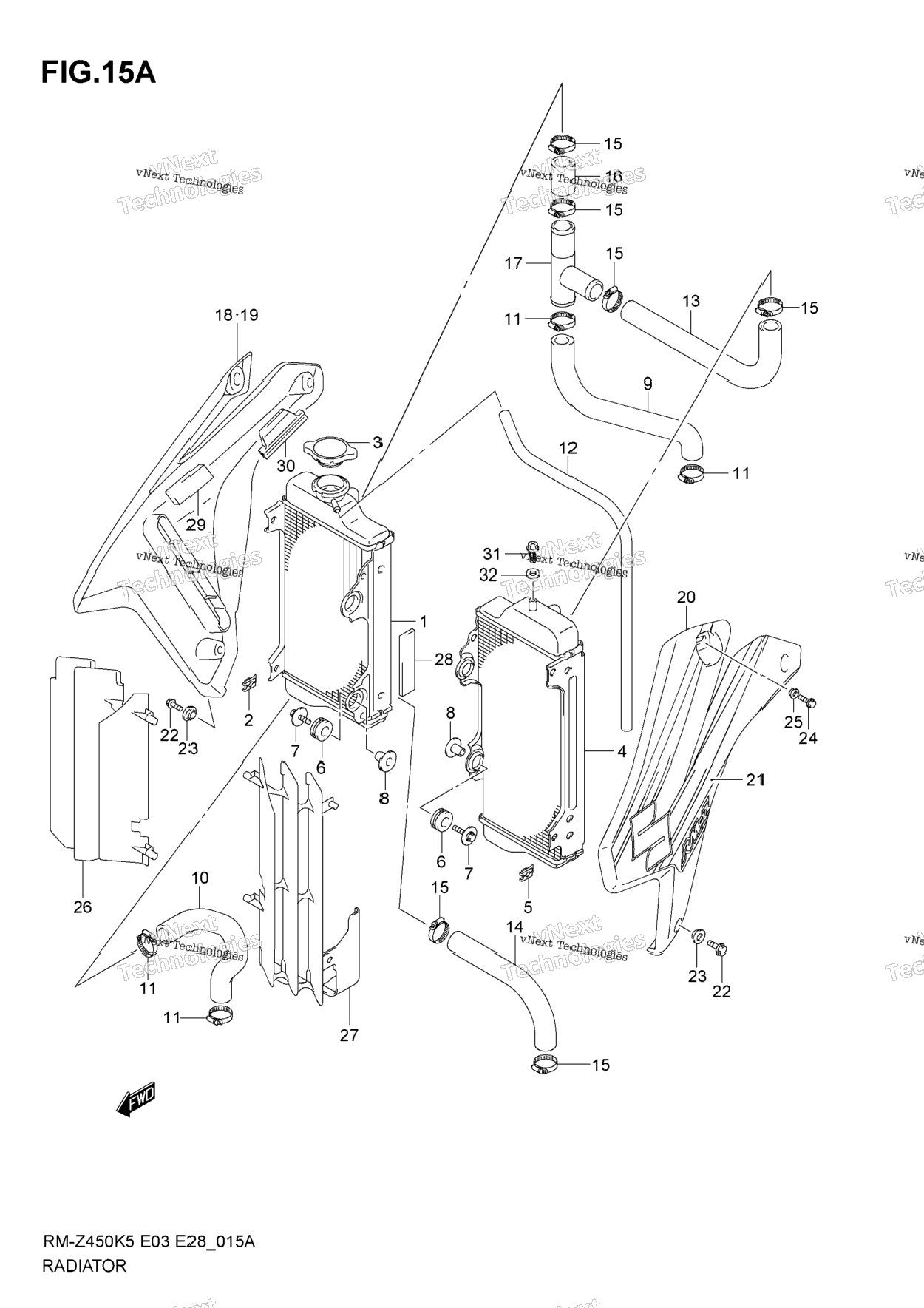Нажмите для увеличения Radiator (Model K6)