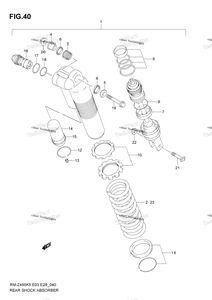 Rear Shock Absorber (Model K5)