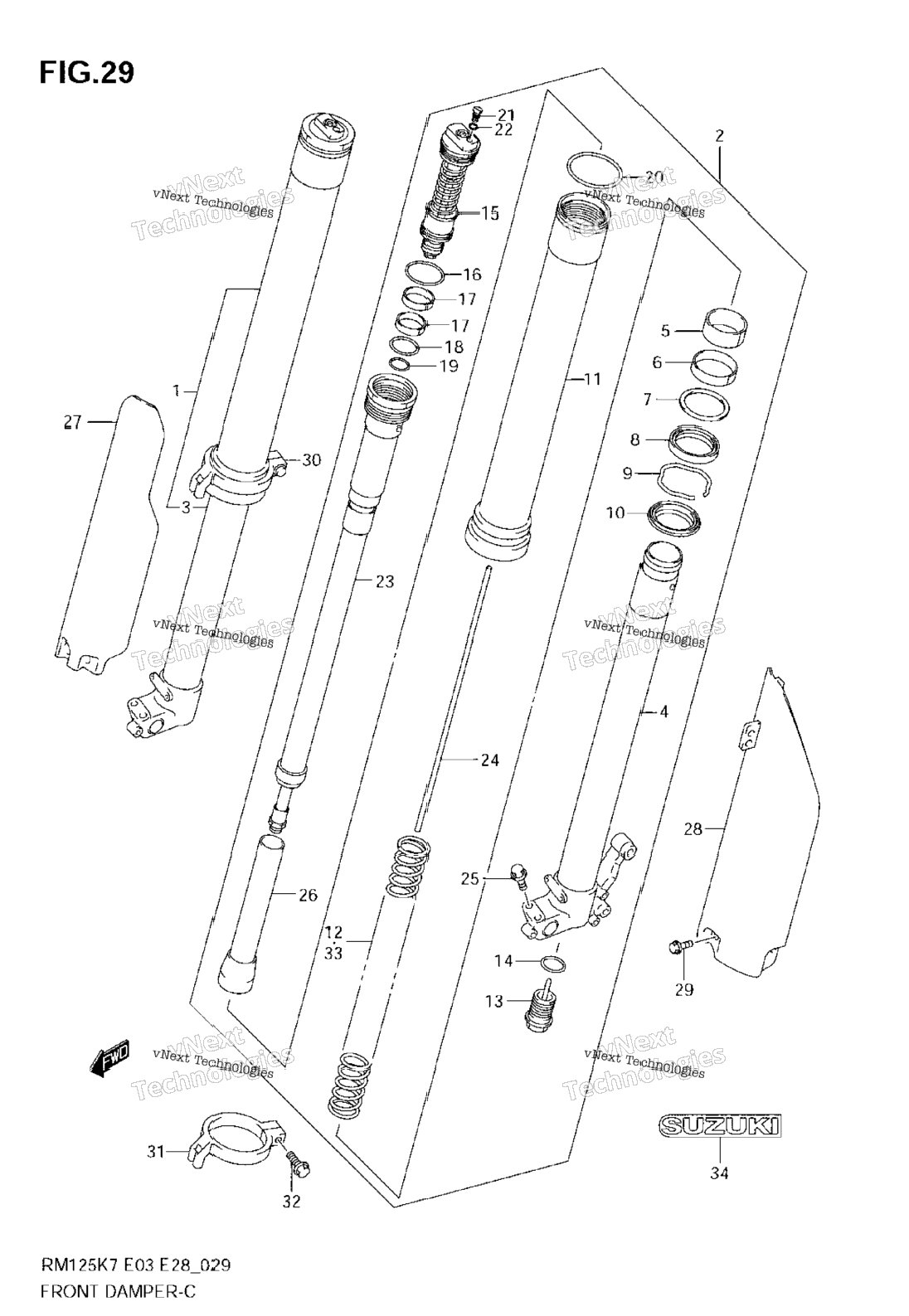 Нажмите для увеличения Front Damper