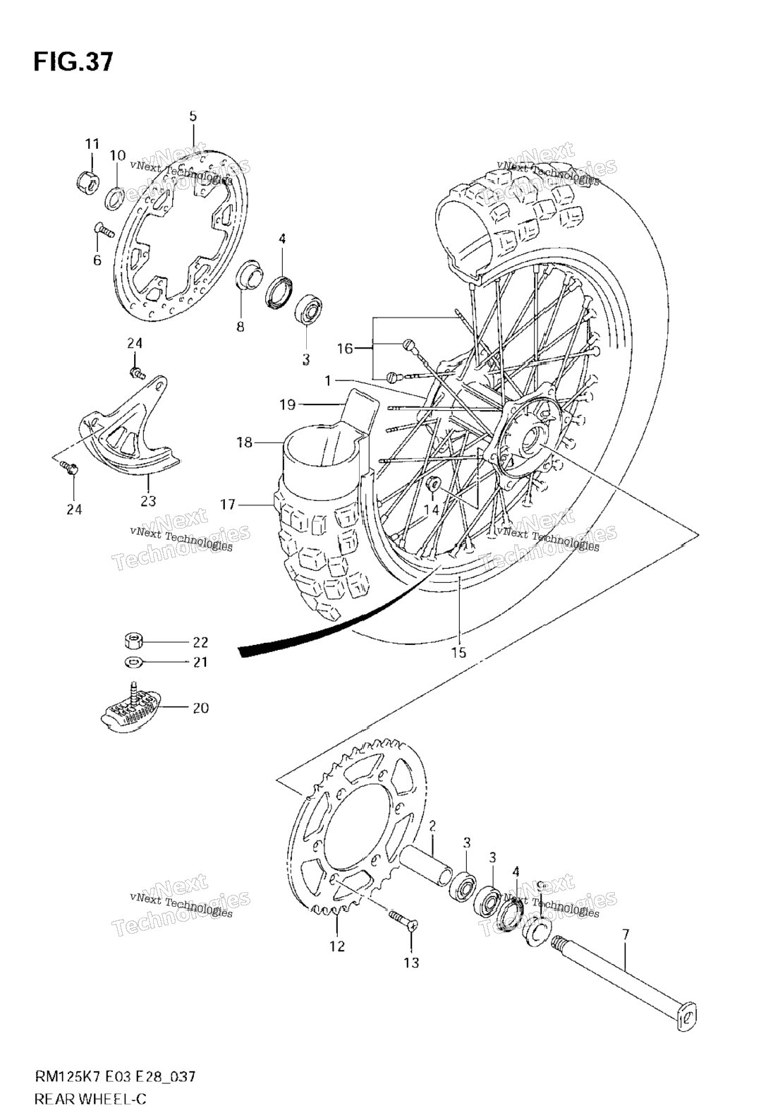 Нажмите для увеличения Rear Wheel