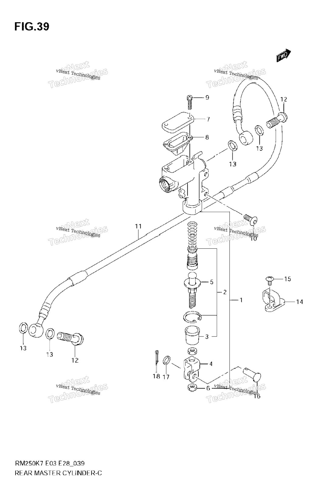 Rear Master Cylinder