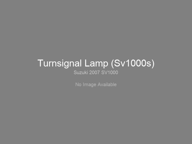 Нажмите для увеличения Turnsignal Lamp (Sv1000s)