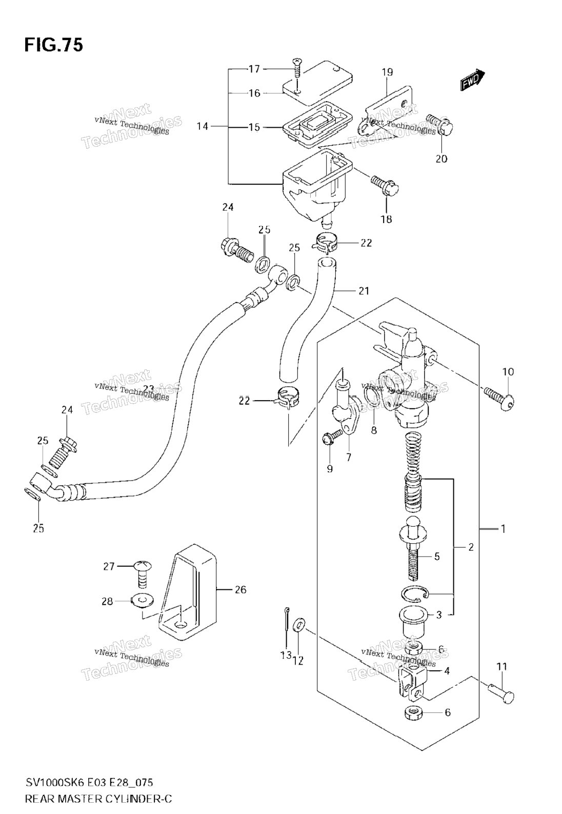 Rear Master Cylinder