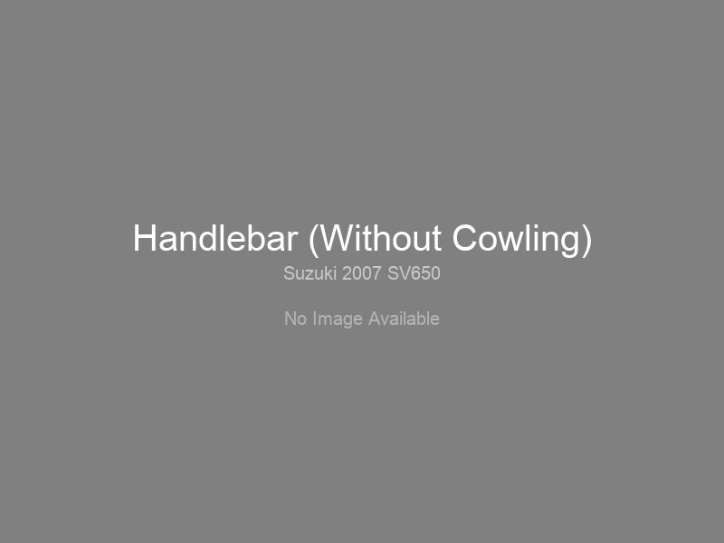 Handlebar (Without Cowling)