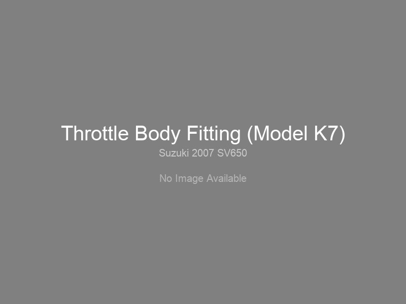 Throttle Body Fitting (Model K7)