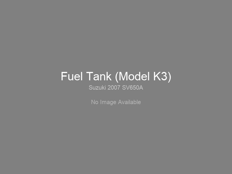 Fuel Tank (Model K3)