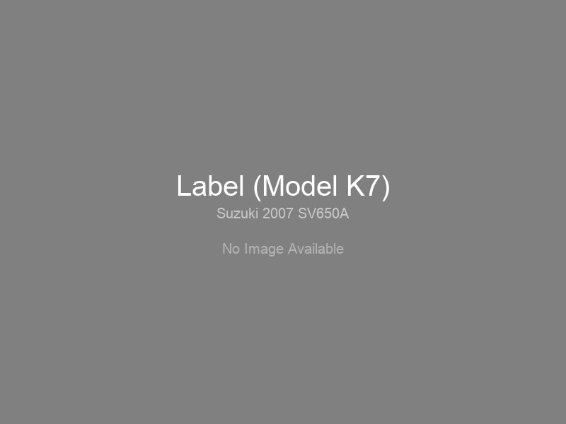 Label (Model K7)