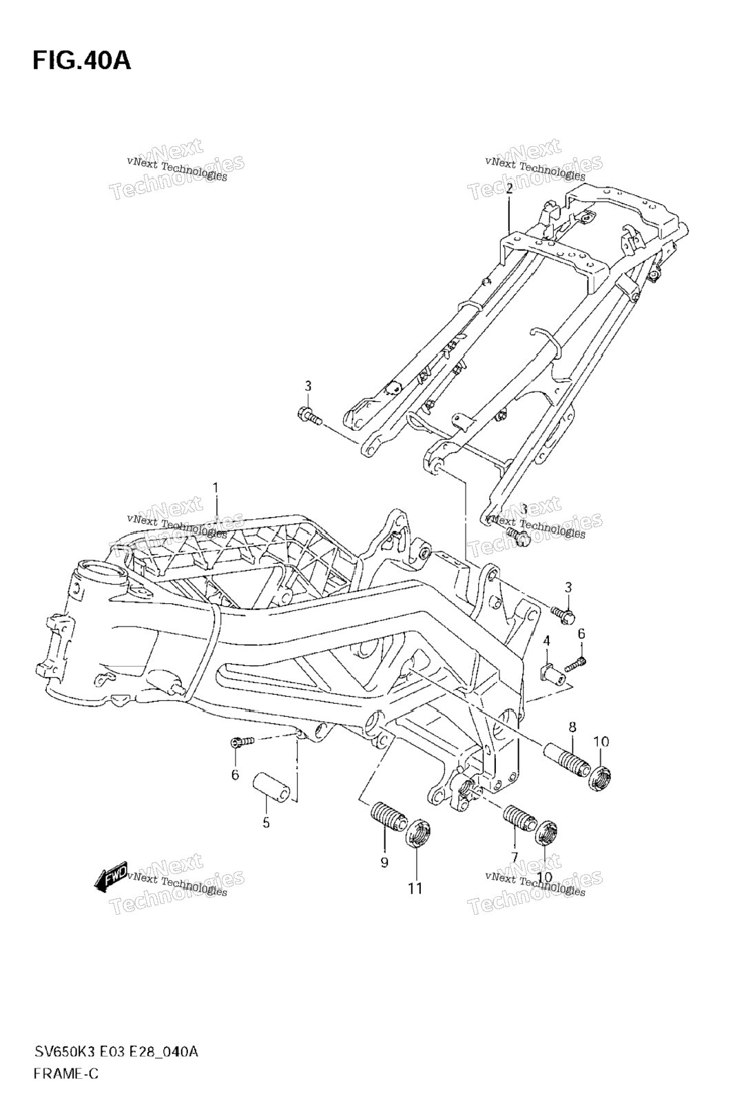 Frame (Model K7)