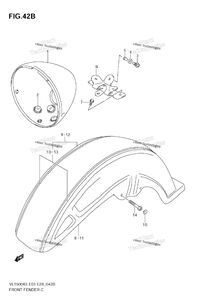 Front Fender (Model K8)
