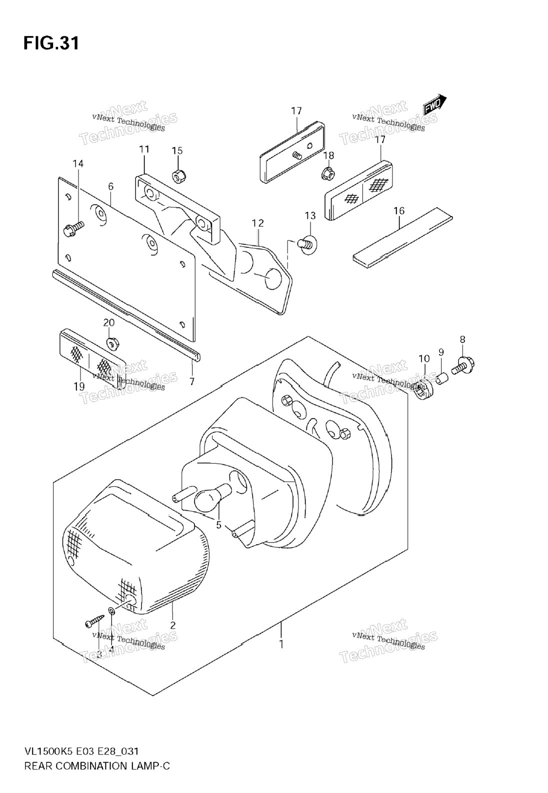 Rear Combination Lamp