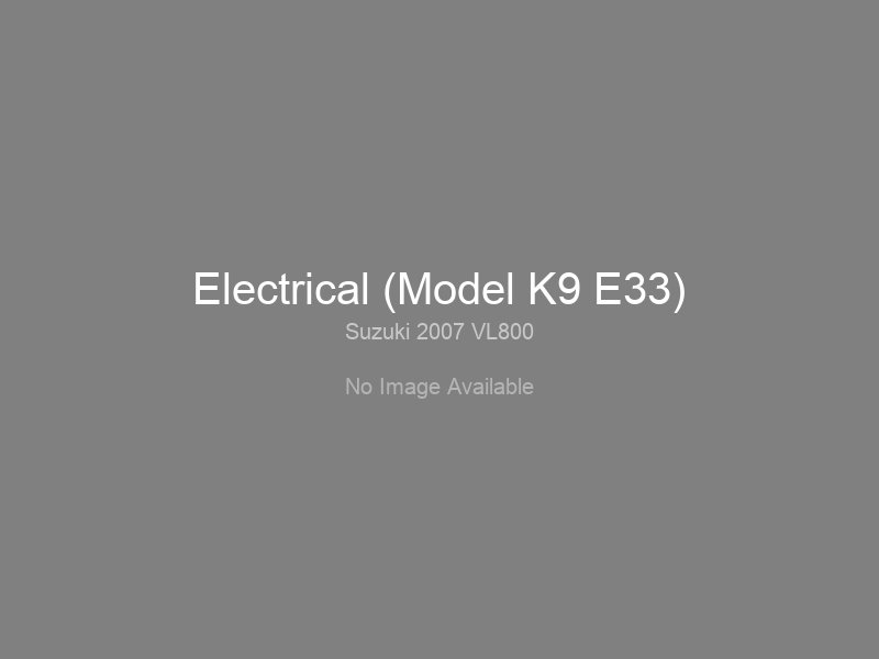 Electrical (Model K9 E33)