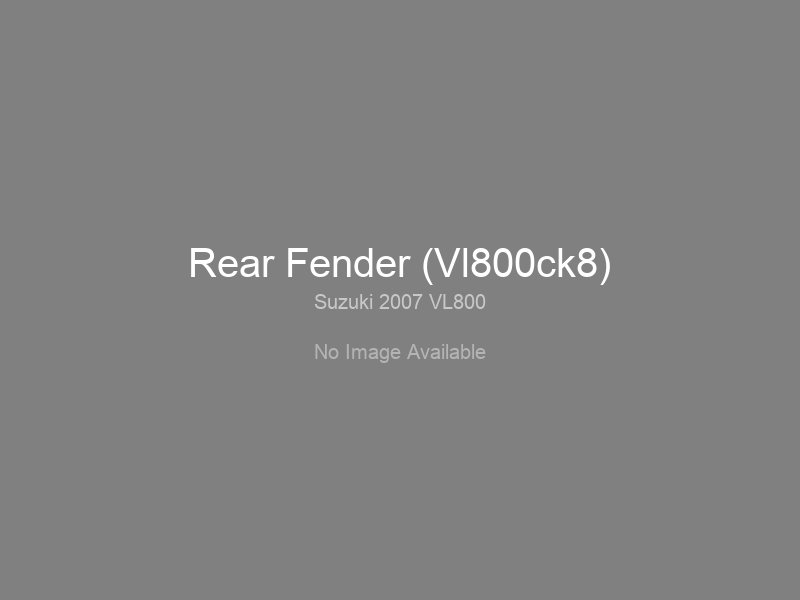 Rear Fender (Vl800ck8)