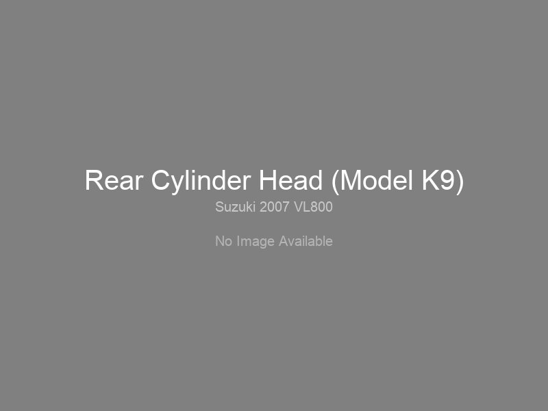 Нажмите для увеличения Rear Cylinder Head (Model K9)