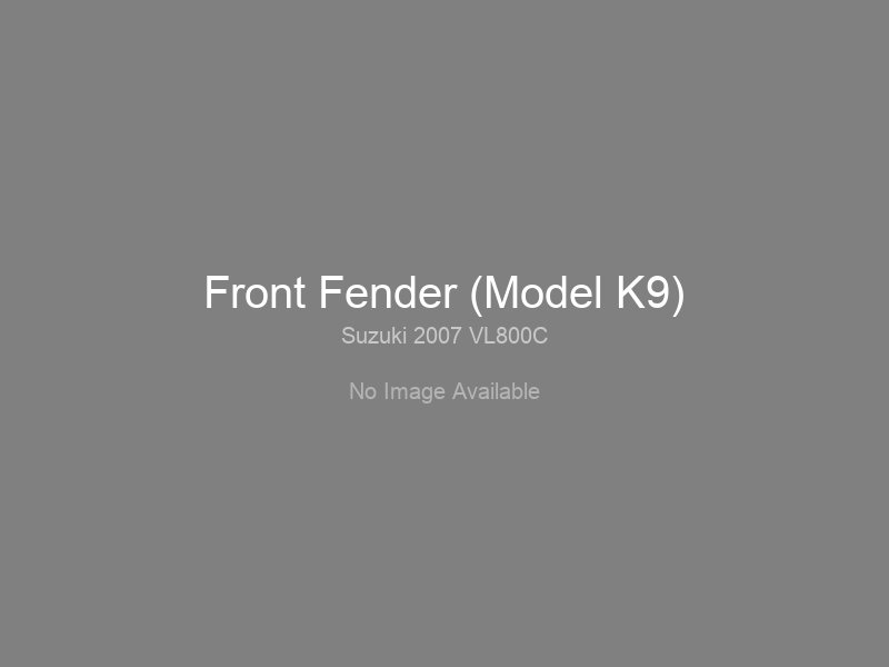 Front Fender (Model K9)