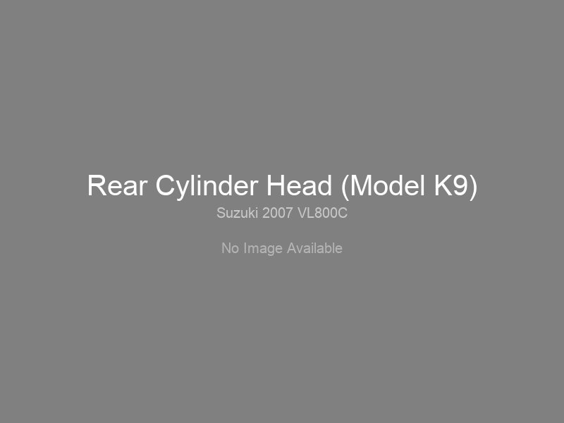 Нажмите для увеличения Rear Cylinder Head (Model K9)
