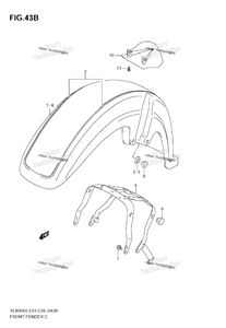 Нажмите для увеличения Front Fender (Vl800k8)