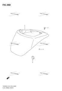 Fuel Tank Cover (Model K9)