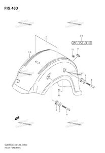 Нажмите для увеличения Rear Fender (Vl800tk8)