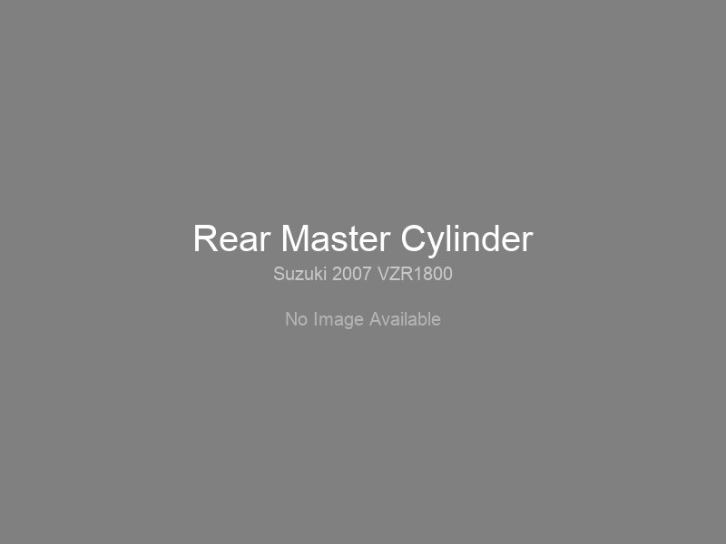 Rear Master Cylinder