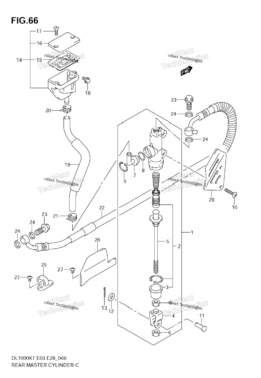 Rear Master Cylinder