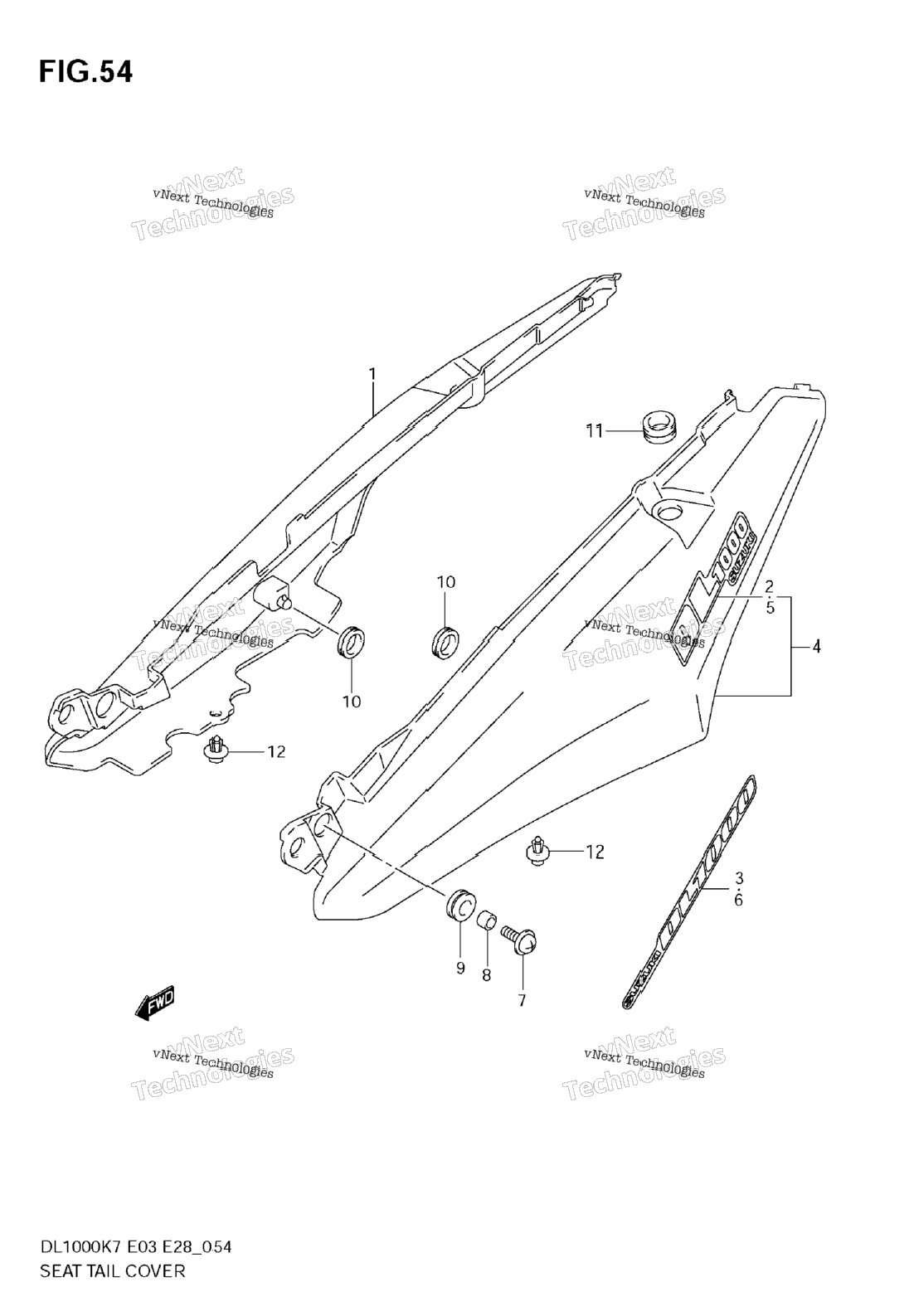 Seat Tail Cover