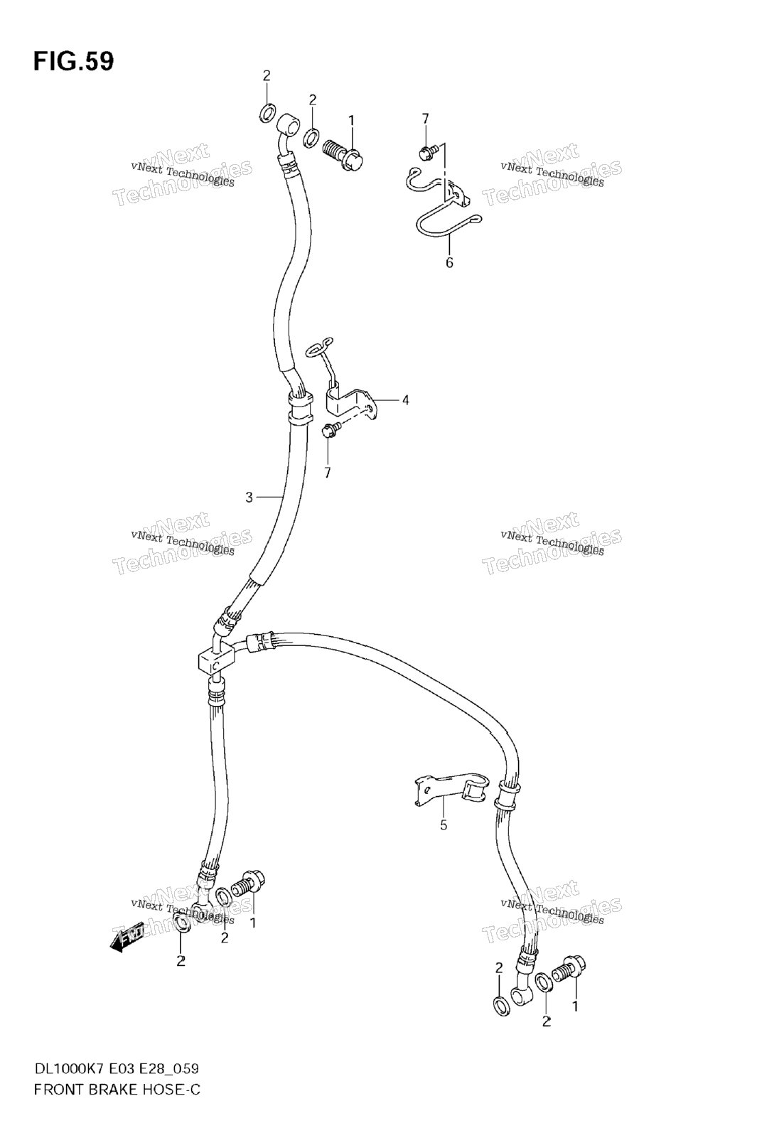 Front Brake Hose