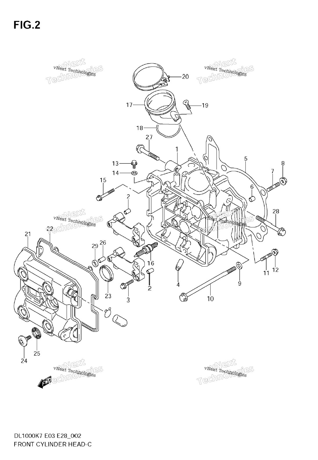 Front Cylinder Head