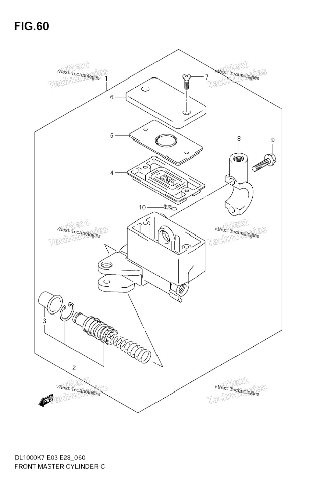 Front Master Cylinder
