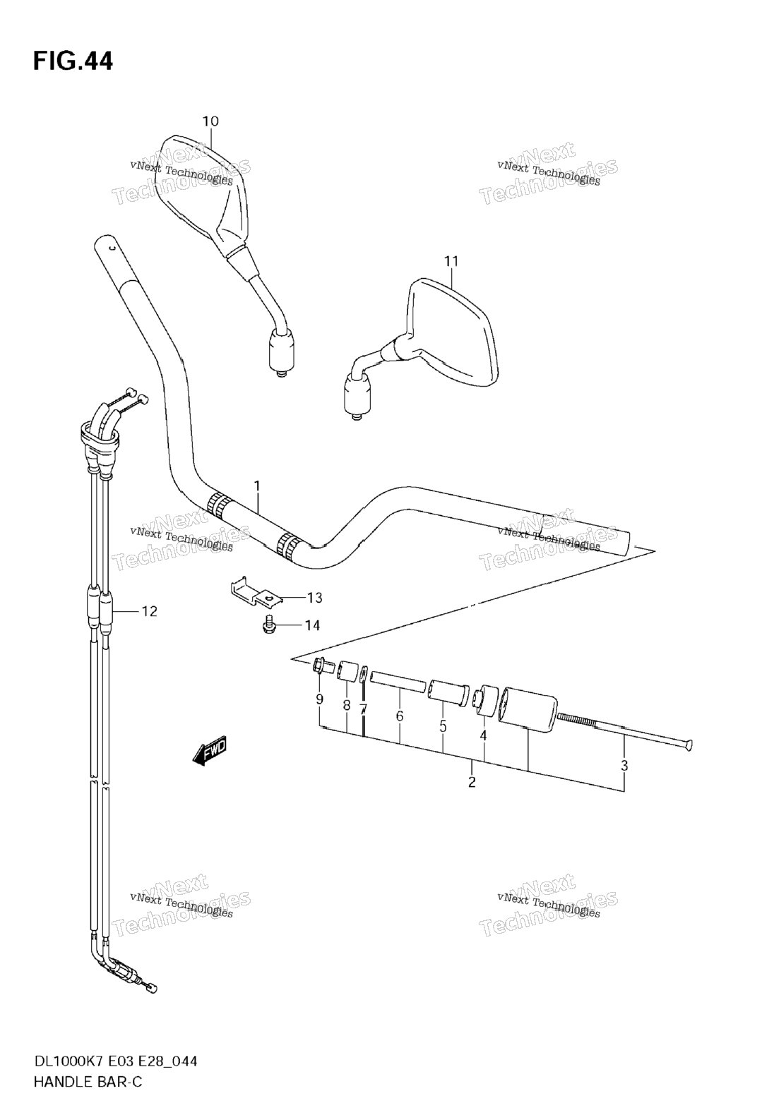 Нажмите для увеличения Handlebar