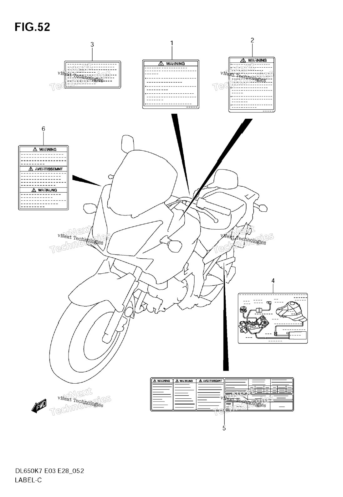 Label (Model K7)