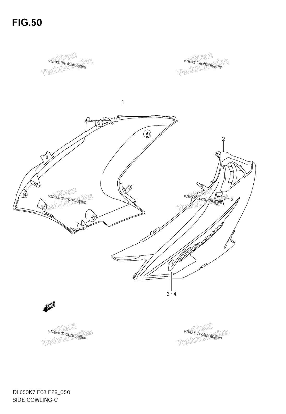 Side Cowling (Model K7)
