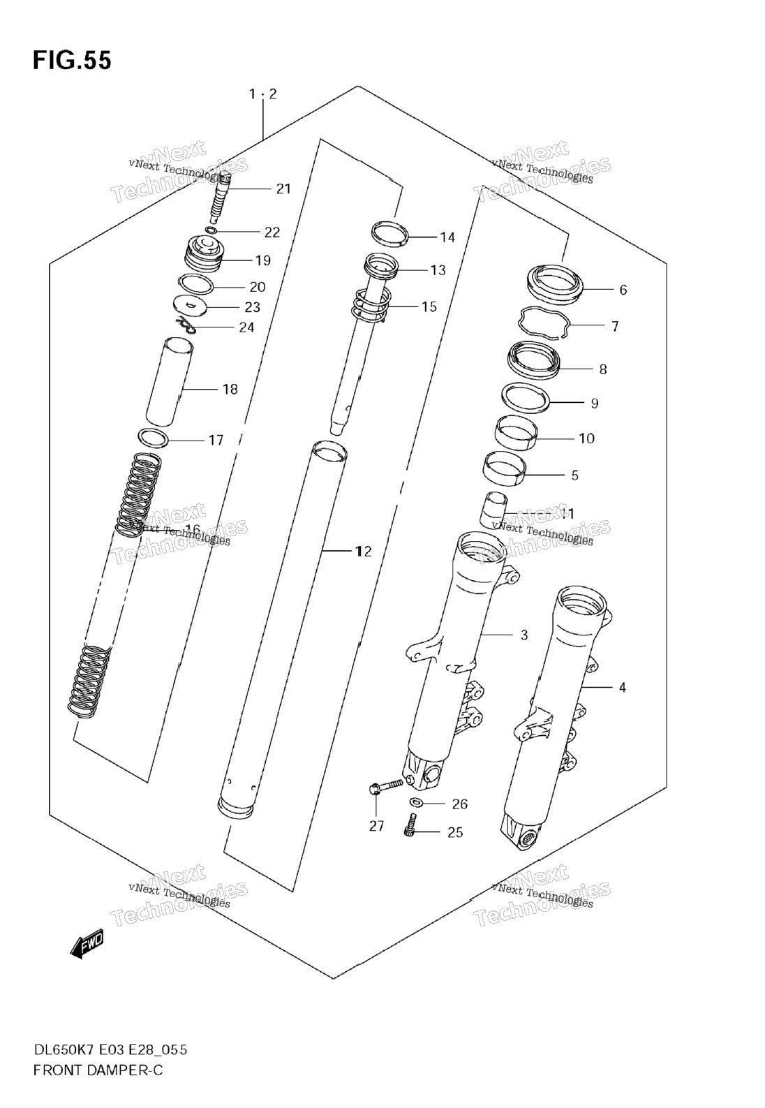 Нажмите для увеличения Front Damper